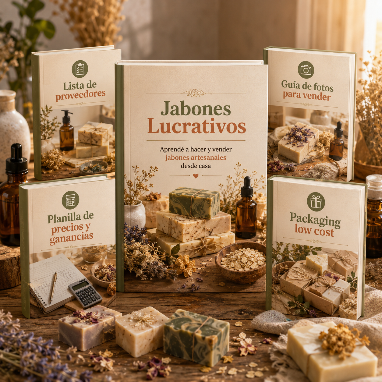 ⚡Jabones Lucrativos + 4 bonus de regalo